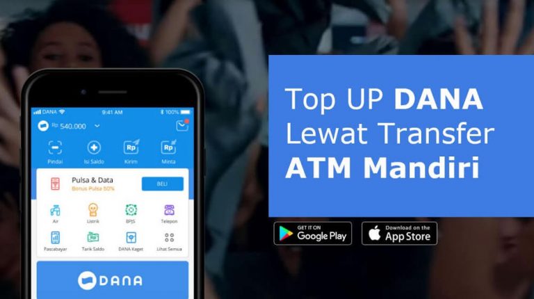 top up dana lewat atm mandiri